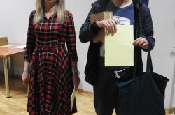 Wręczenie nagród za konkurs plastyczny „Kartka świąteczna”