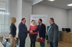 Podpisanie umów z Grantobiorcami - granty oś 11
